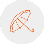 Paraplu's bedrukken met logo